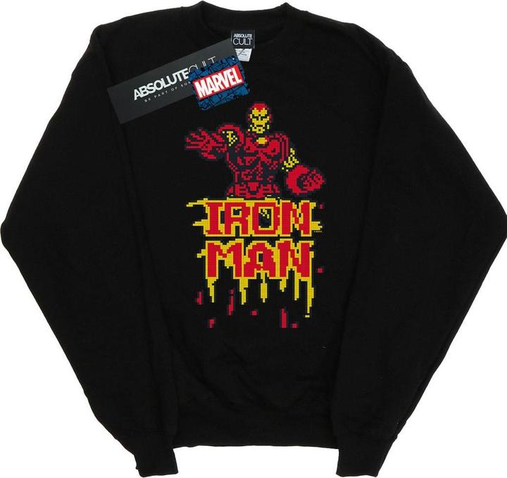 Iron Man Pixelated Sweatshirt