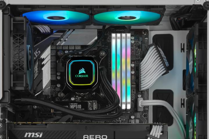 Actual product image Corsair iCue H60i RGB Pro XT