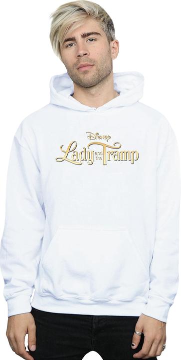 Actual product image Disney Mens Lady And The Tramp Classic Logo Hoodie (XL)