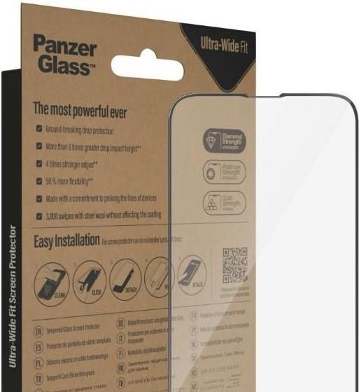 Actual product image PanzerGlass Ultra-Wide Fit Privacy (1 Piece, Apple iPhone 13, Apple iPhone 13 Pro, Apple iPhone 14)