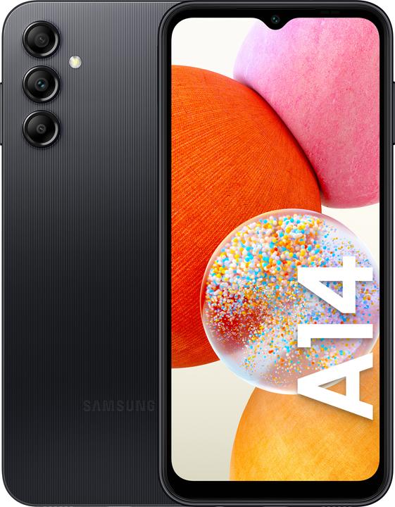 Samsung Galaxy A14 LTE (64 GB, Nero, 6.60", Doppia SIM, 50 Mpx, 4G)
