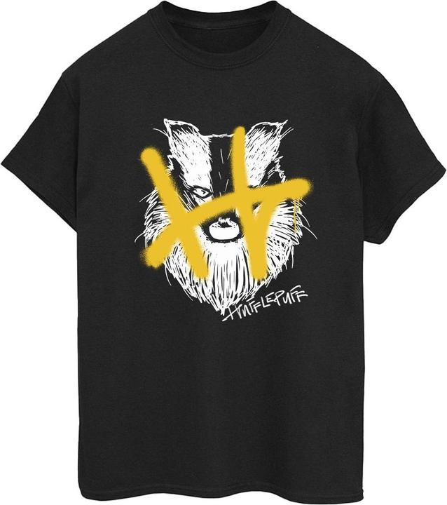 Immagine prodotto Hufflepuff Pop Spray Maglietta Ampia Donna (XXL)