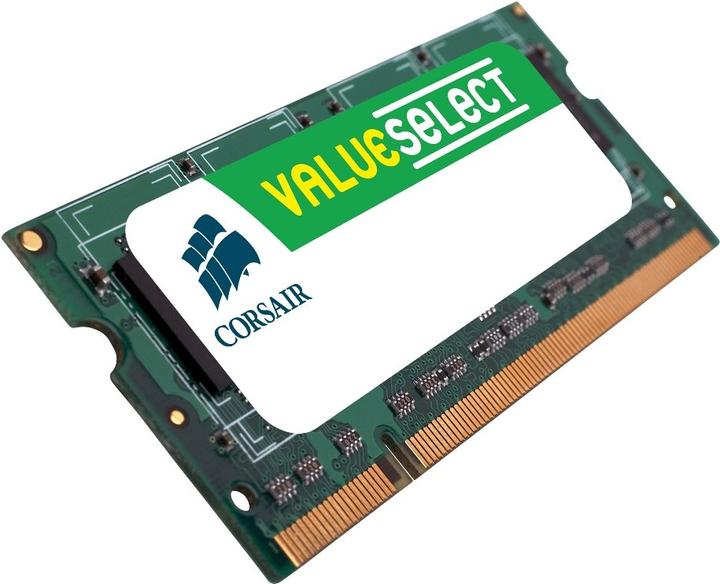 Produktbild Corsair ValueSelect (1 x 4GB, 1333 MHz, DDR3-RAM, SO-DIMM)