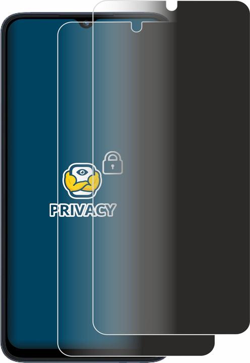 Productafbeelding BROTECT Anti-spionnetje privacyfolie Beschermfolie tegen blauw licht (2 Stuk, Xiaomi Redmi 12C)