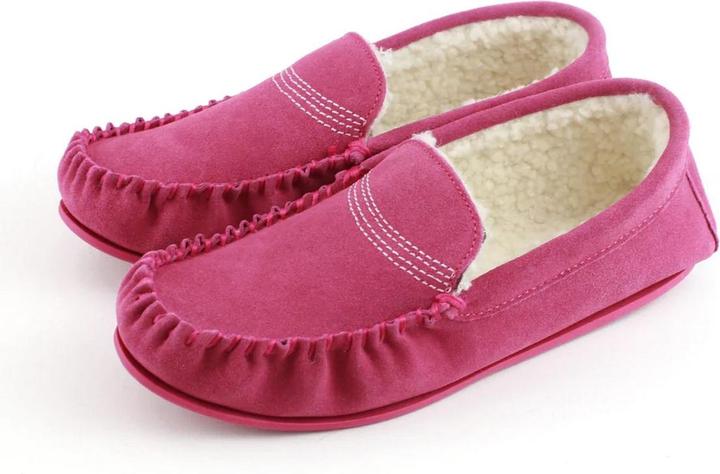 Actual product image Eastern Counties Leather Moccasins Bethany Berber Suede (40.5)