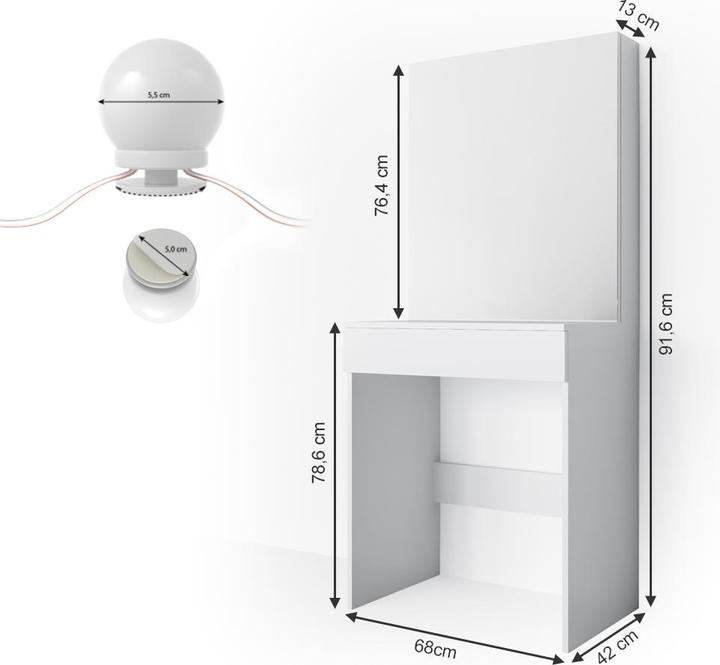 Produktbild Vicco Melle mit Beleuchtung