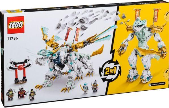 Produktbild LEGO Zanes Eisdrache (71786, LEGO Ninjago)
