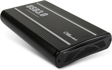 Hamlet USB 3.0 Storage Station externe Box für 3,5" SATA-Festplatten mit bis zu 3 TB Kapazität (3.5")