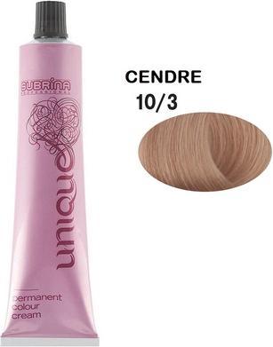 Produktbild Subrina Professional Unique Permanent Hair Dye 103 Light Blonde Cendre - 100 Ml (103 Light Blonde Cendre)