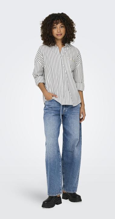 Image du produit Only Coupe normale Col de chemise Poignets avec bouton Chemise (L)