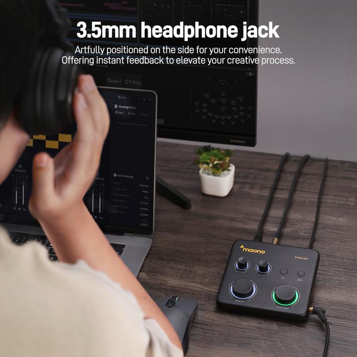 Image du produit Maono PS22 LITE Audio Interface (USB)
