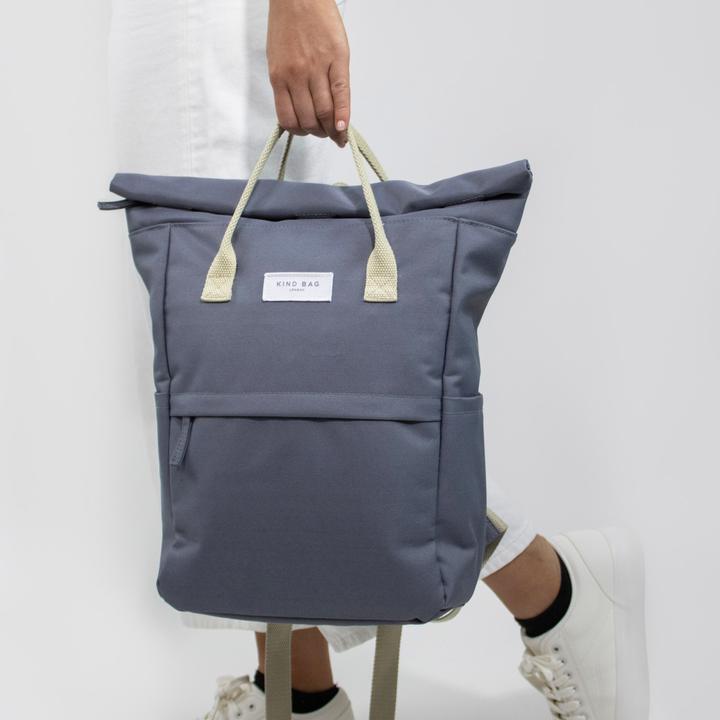 Actual product image Kind Bag Medium Backpack Slate Grey (389 l)