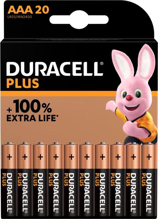 Duracell Plus (20 pcs., AAA)