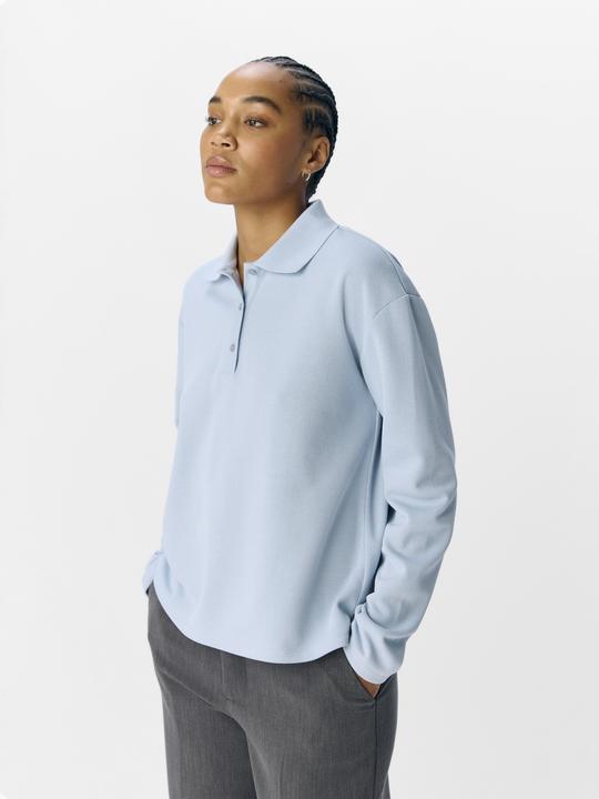 Produktbild Object Gestreiftes Langarm-Poloshirt (XS)