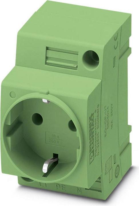 Image du produit Phoenix Contact Boîtier pour profilé chapeau EO-CF/UT/GN Contenu : 1 pc.