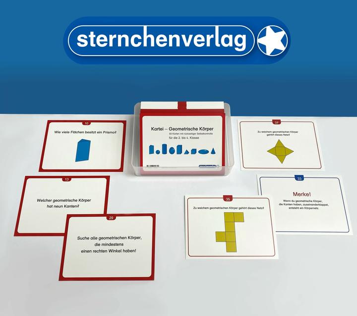 Produktbild Langhans:Kartei - Geometrische Körper f (A6)