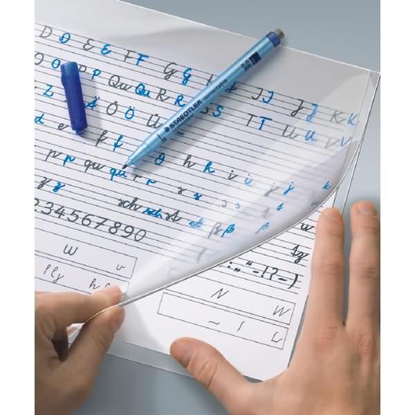 Actual product image Staedtler Lumocolor correctable 305 Dry-wipe universal pen, single product, red, M (Red, 1 mm, 1 x)