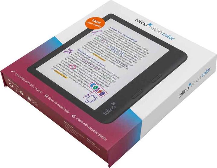 Produktbild tolino Vision Color (7", 32 GB, Schwarz)