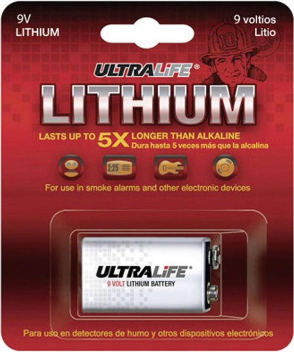 Produktbild Ultralife U9V (1 Stk., 9V Block, 1200 mAh)