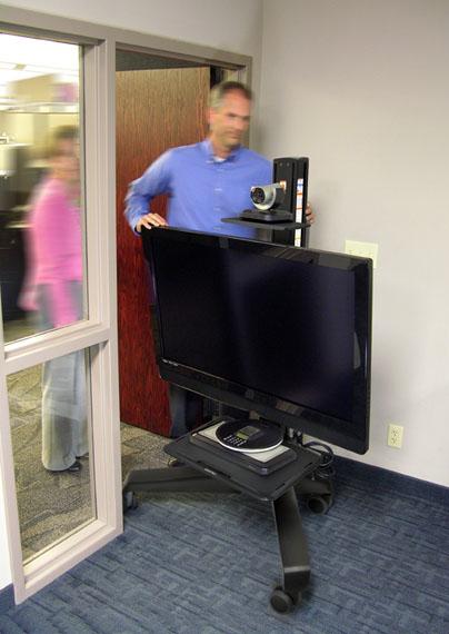 Produktbild Ergotron Cart Neo-Flex Mobile Media Cen (55")