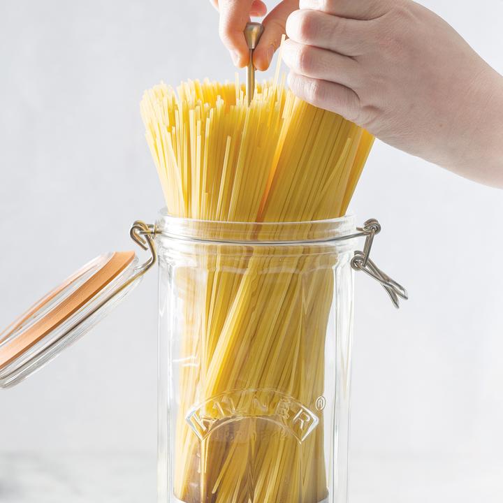 Produktbild Kilner 25.737 Glass Clip Top Tall Spaghetti Jar, 2.2 Litre (2.20 l)