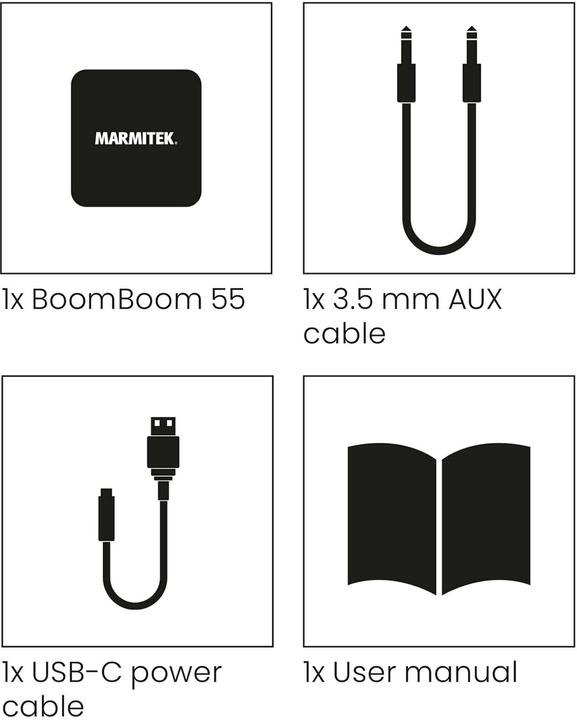 Actual product image Marmitek BoomBoom 55 HD (Channels)