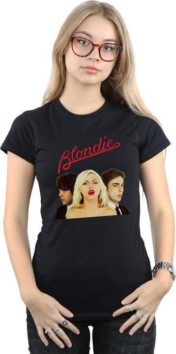 Actual product image Blondie Womens/Ladies Band Trio Cotton T-Shirt (S)