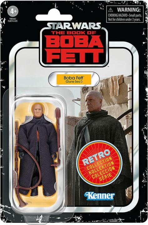 Actual product image Hasbro Star Wars: The Book of Boba Fett Retro Collection Action Figure Boba Fett (Dune Sea) 10 cm