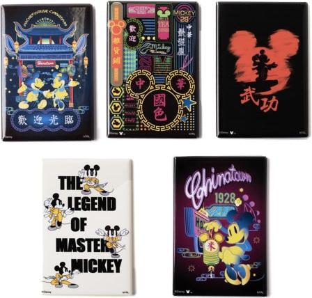 Actual product image Disney China Town Magnet (Neon Street)