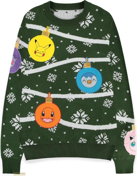 Produktbild Difuzed Pokémon - Xmas Balls Christmas Jumper - XS (XS)