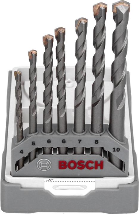 Actual product image Bosch Professional Zubehör Concrete drill set CYL-3 (4 mm, 5 mm, 6 mm, 7 mm, 8 mm, 10 mm)