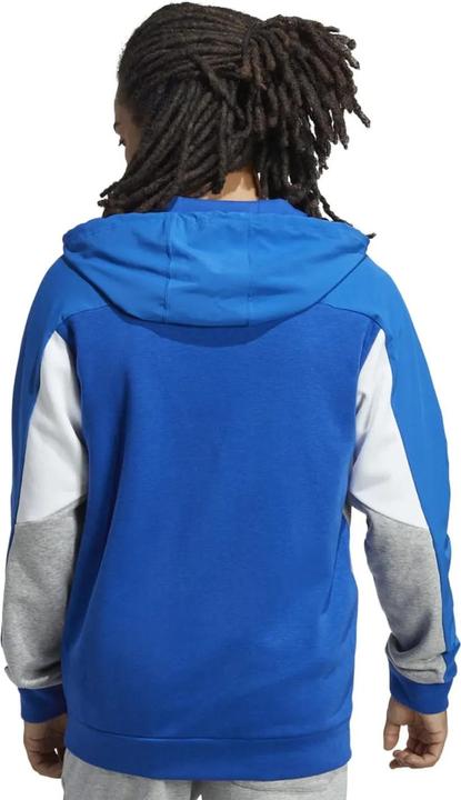 Immagine prodotto adidas Essentials Felpa con Cappuccio Blocchi di colore Cerniera su intera lunghezza Uomo (S)