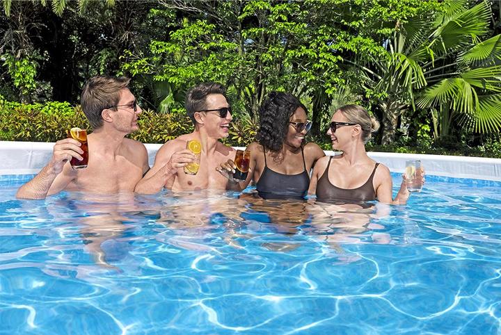 Image du produit Bestway Power Steel Frame Pool Komplett- Set, mit Sandfilteranlage, 549x274x122 (549 x 274 x 122 cm)