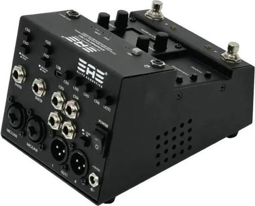 Produktbild Elite Acoustics StompMix X4-2 PRO Digitalmixer Pedal