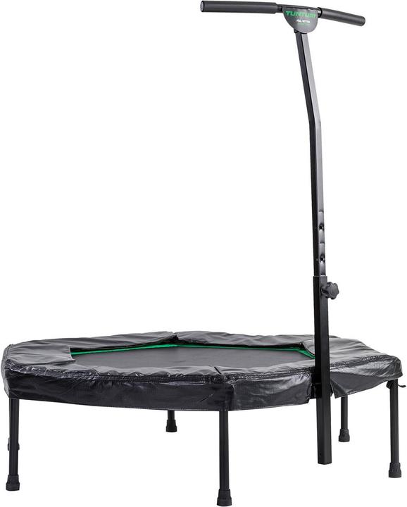 Immagine prodotto Tunturi Hexagon Fitness Trampolin mit Verstellbarem und Abnehmbarem Handgriff (84 cm)
