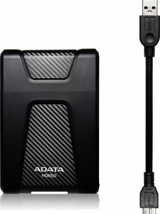 Actual product image Adata external HDD HD650 Black 4TB USB 3.0 (4 TB)