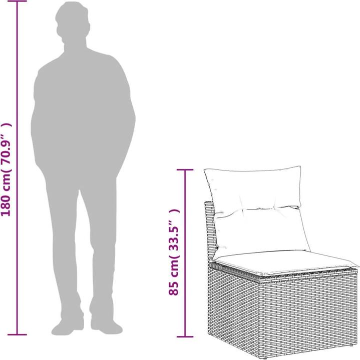 Actual product image VidaXL Zena