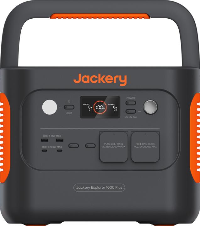 Jackery Explorer 1000 Plus (1264 Wh, 14.50 kg)