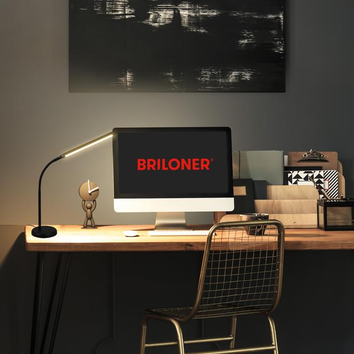 Produktbild Briloner LED Tischleuchte, schwarz, 1xLED-Platine/6W (600 lm)