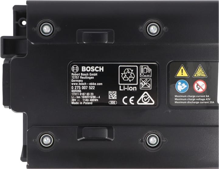 Actual product image Bosch eBike PowerPack 400 BBR265 (400 Wh, E-Bike battery)