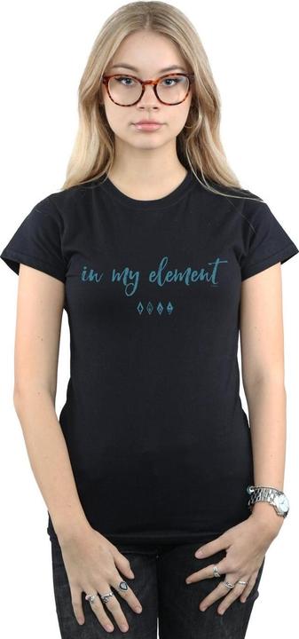 Actual product image Disney Womens/Ladies Frozen 2 In My Element Cotton T-Shirt (L)