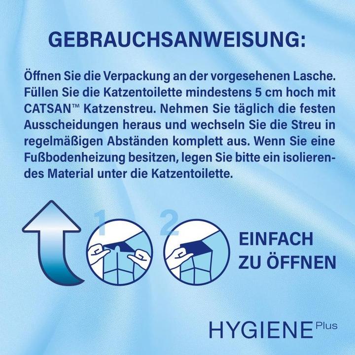 Produktbild Catsan Hygiene Plus (Biologisch abbaubar, Neutralisierend, Nicht klumpend, 4.82 kg)