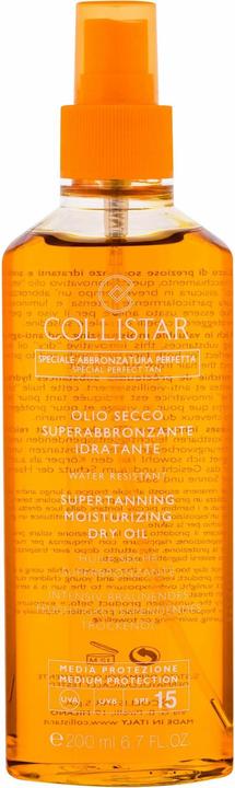 Productafbeelding Collistar Supertanning Droge Olie Spf 15 (Zonnebrandspray, SPF 15, 200 ml, 150 g)