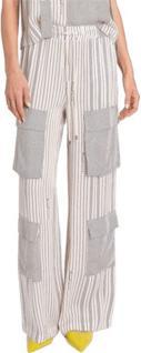 Produktbild Twinset Actitude Pantaloni Funny Stripes Deep Blue (XS)