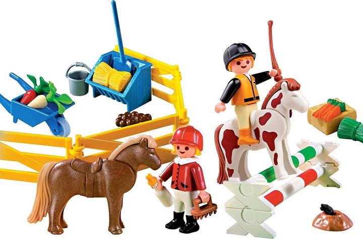 Actual product image Playmobil Pony case with accessories