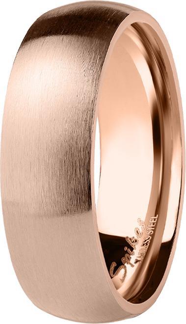 Image du produit Star Piercing Bague or rose brossé (Acier chirurgical 316L, sans laiton)