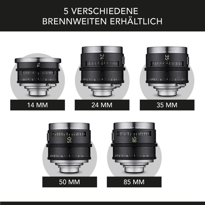 Produktbild Samyang XEEN Meister 24mm T1.3 (Canon EF, Canon EF-S, PL, Canon EF-M, Sony E, Vollformat, APS-C / DX)
