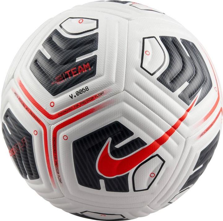 Actual product image Nike Piłka nożna Academy Plus biało-czarno-pomarańczowa FZ2979 100 5
