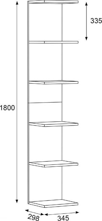 Produktbild VCM Kidos (35 x 30 x 180 cm)