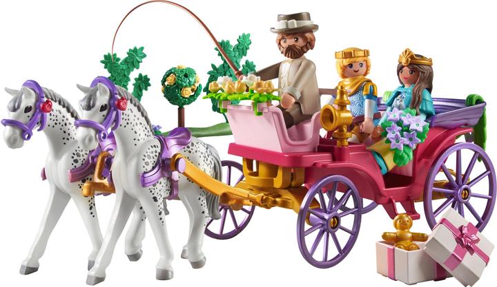 Produktbild Playmobil Kutschfahrt mit Prinzessin und Prinz (71846, Playmobil Princess Magic)